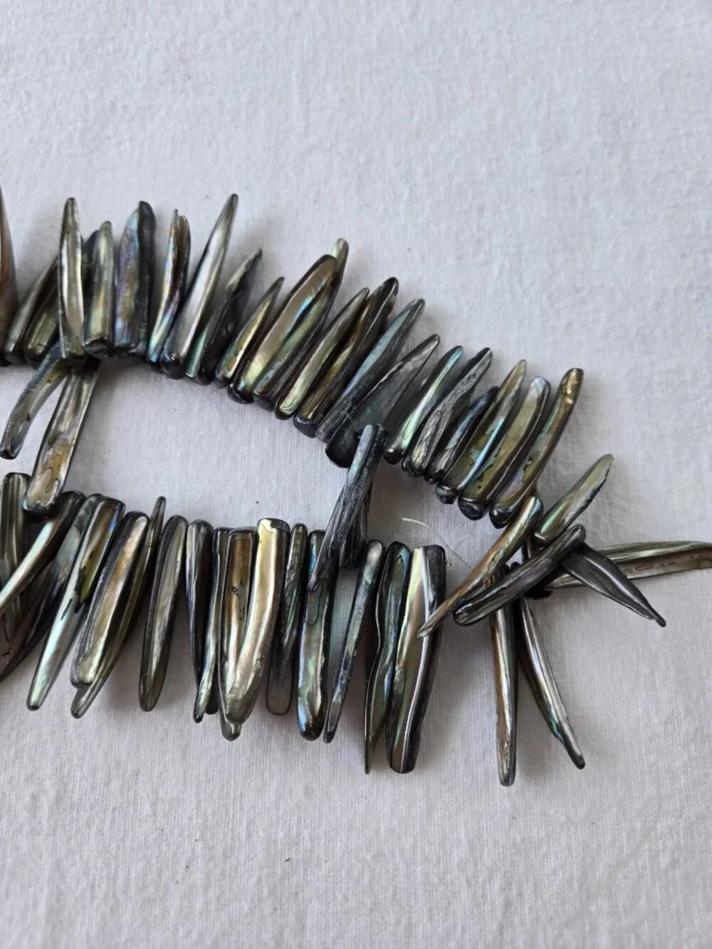 Long Shell Spike Stick Dagger Beads for Jewelry Making
